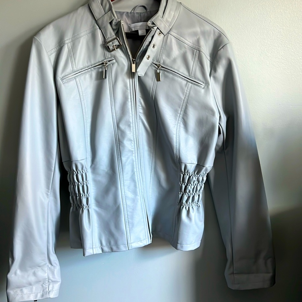 NWOT New York & Company faux leather jacket size XL